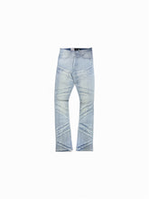 Focus R. Stone/Rip Stacked Ice Blue Jeans