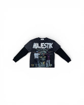 Majestik L. Sleeve Skull Liberty