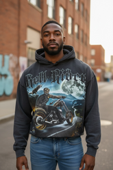 FOCUS Hell Rider Crop Hoodie