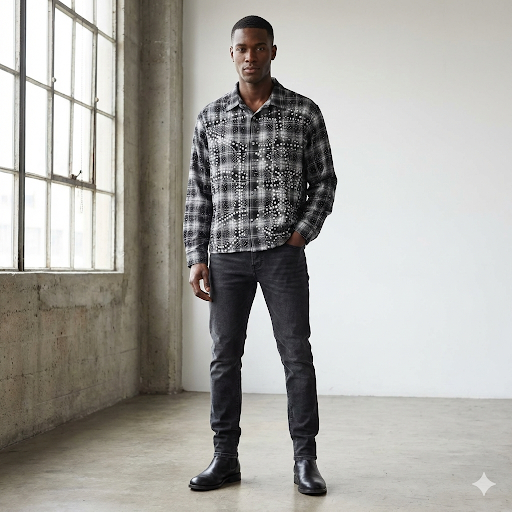 Kindred Mix Stone Woven L Sleeve