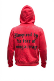 BKYS RED Rhinestone Burnt Hoodie