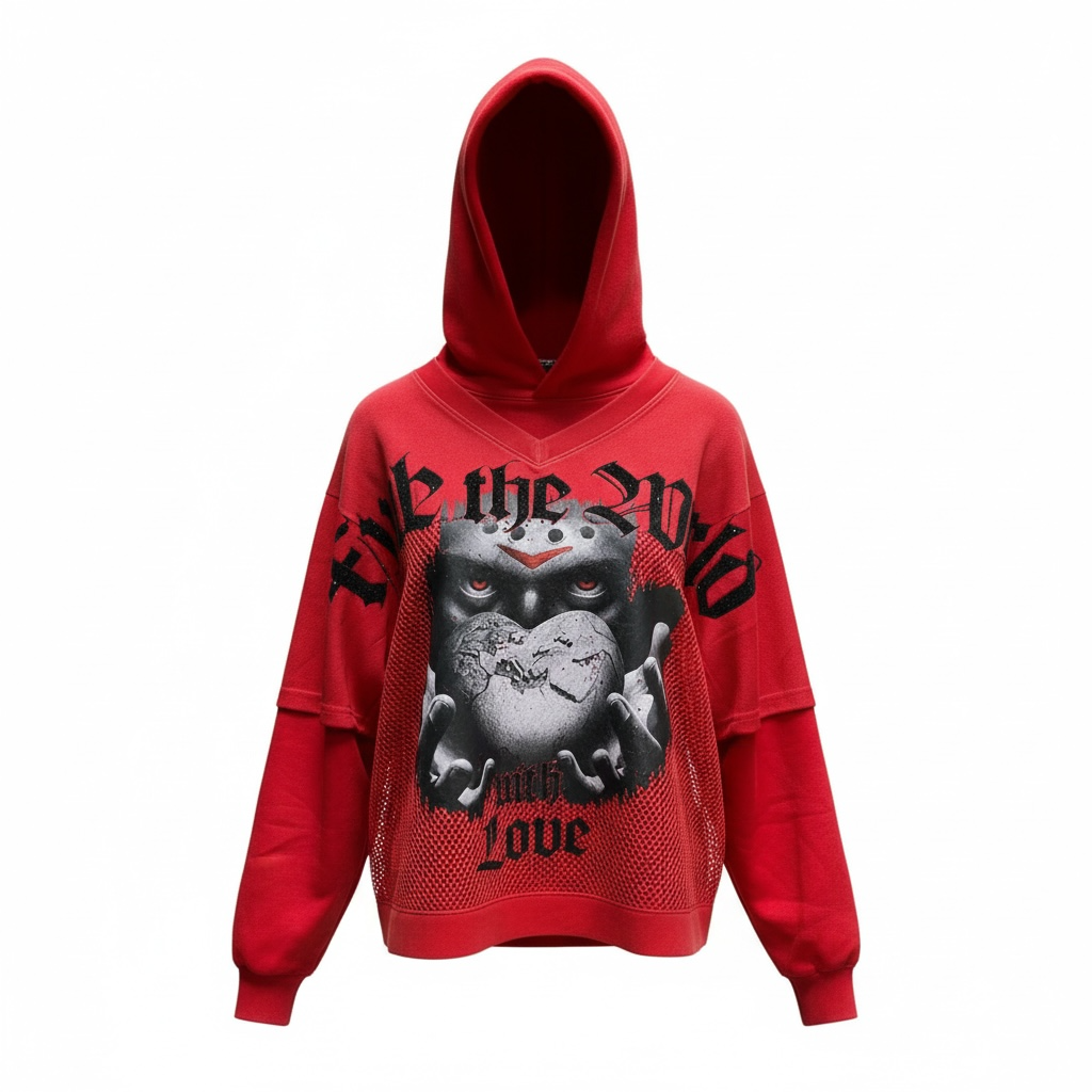 Roku Studio Red Rule The World Hoodie