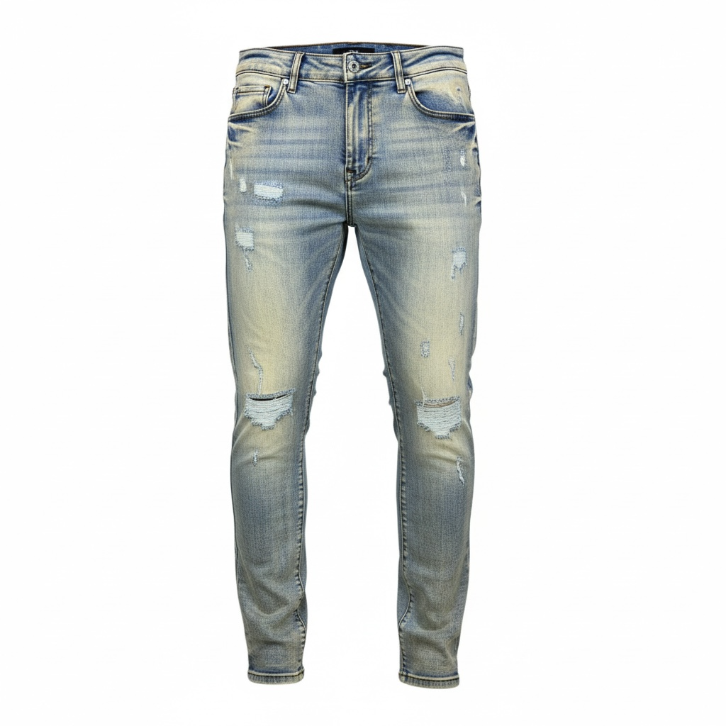 Damati Slim Fit Lt Blue Jeans