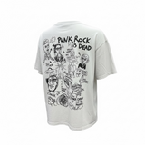 Syndicate Hope Boxy Gray Over Size Shirt