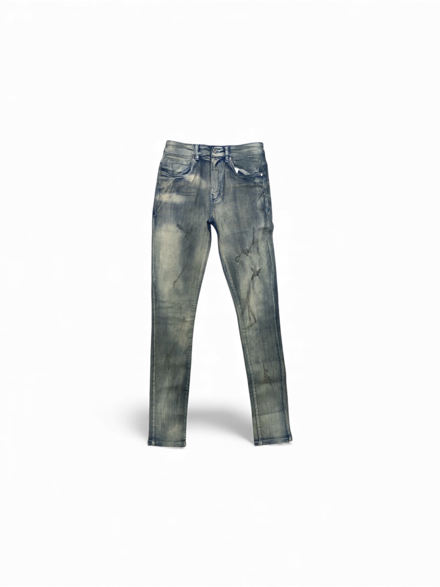Disaster Skinny Antique Blue Jeans