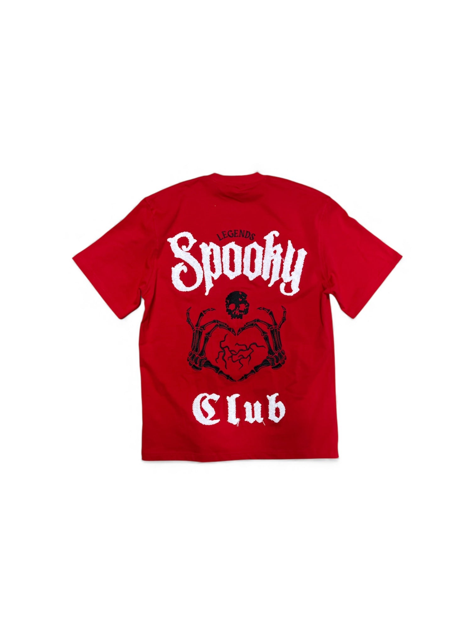 Reelistik Red Spooky Club Over Size Shirt