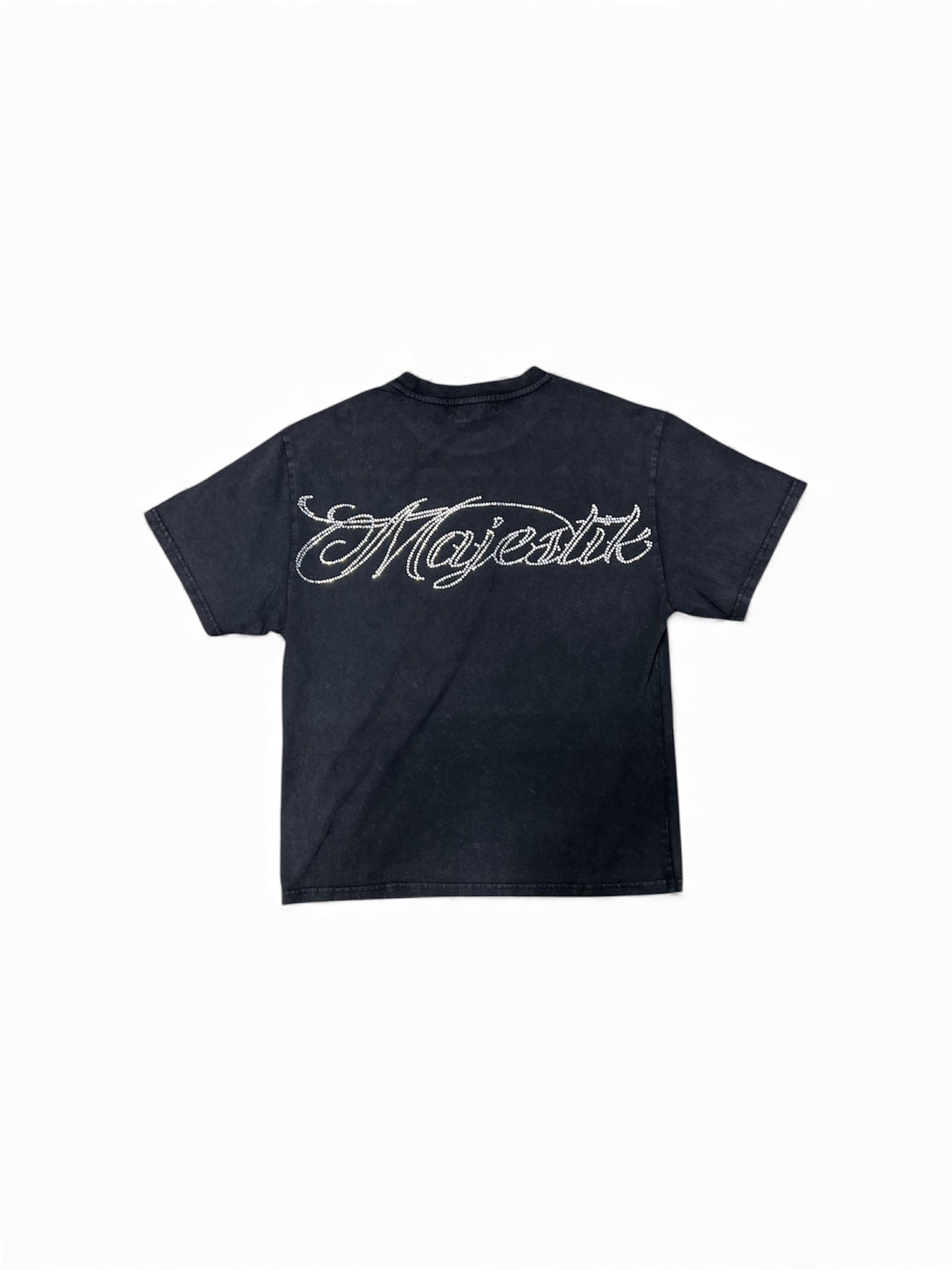 Majestik Sports Black Over Size Shirt