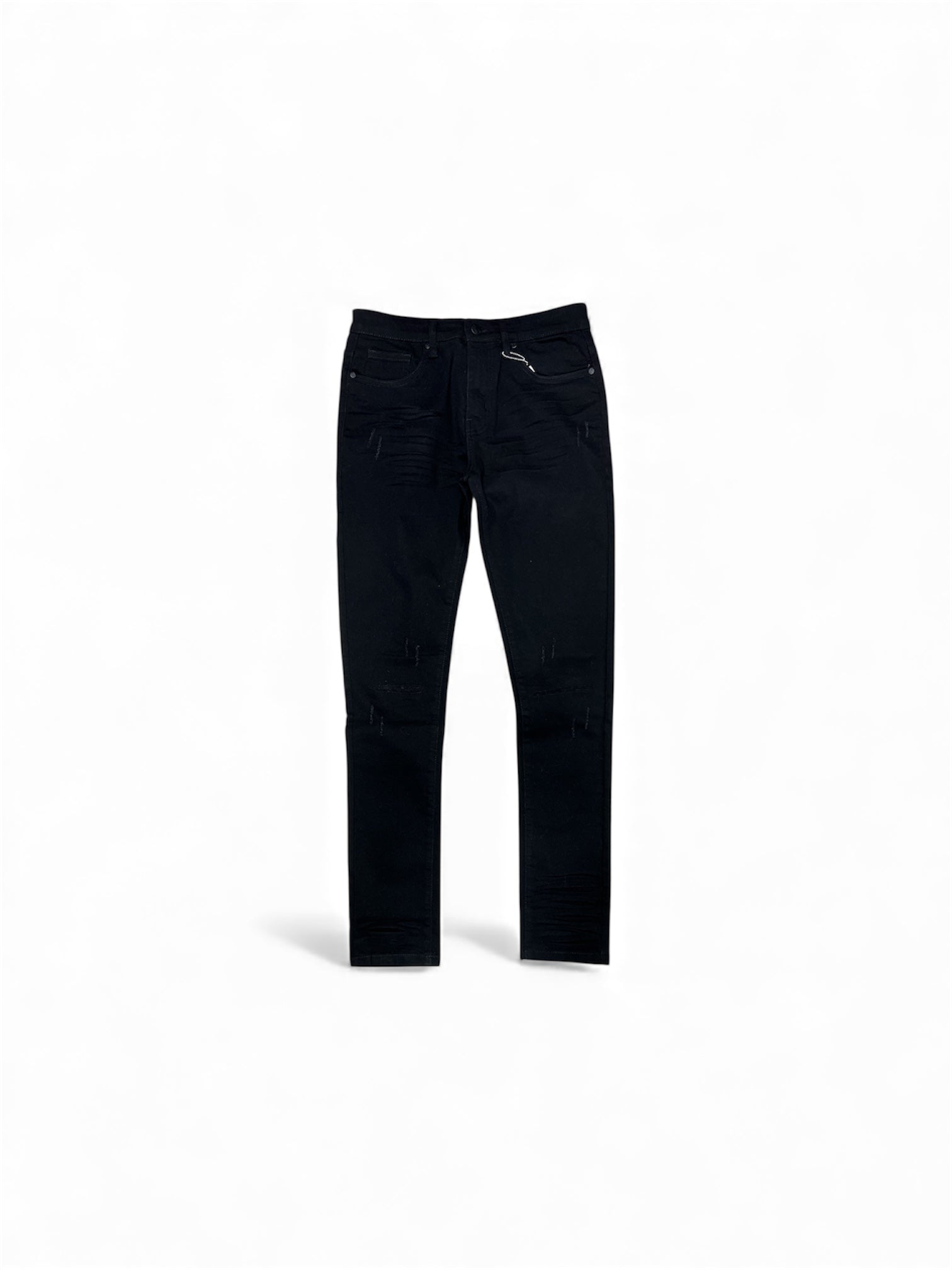 Disaster Skinny Jet Black Jeans