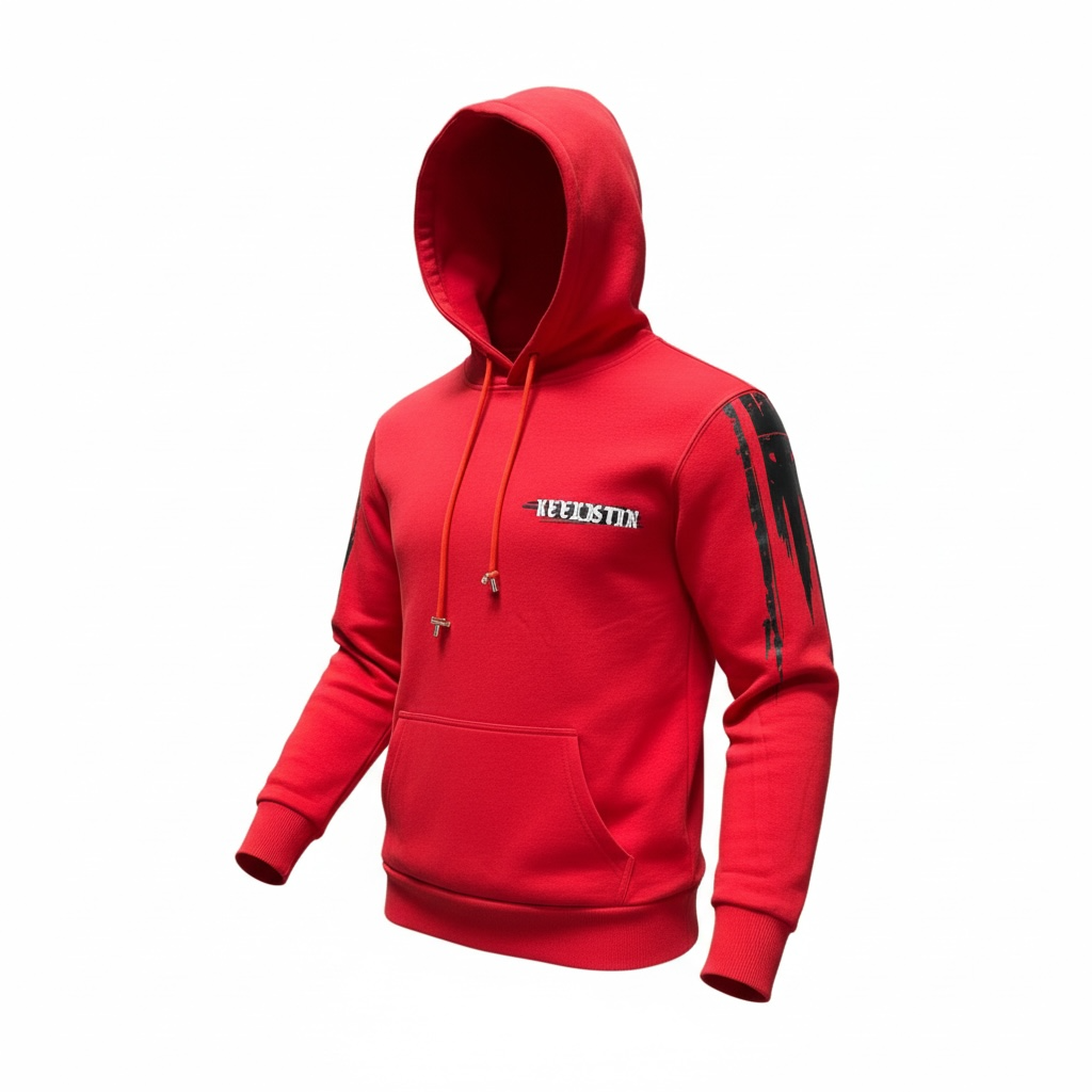 Reelistik Red Justice Hoodie