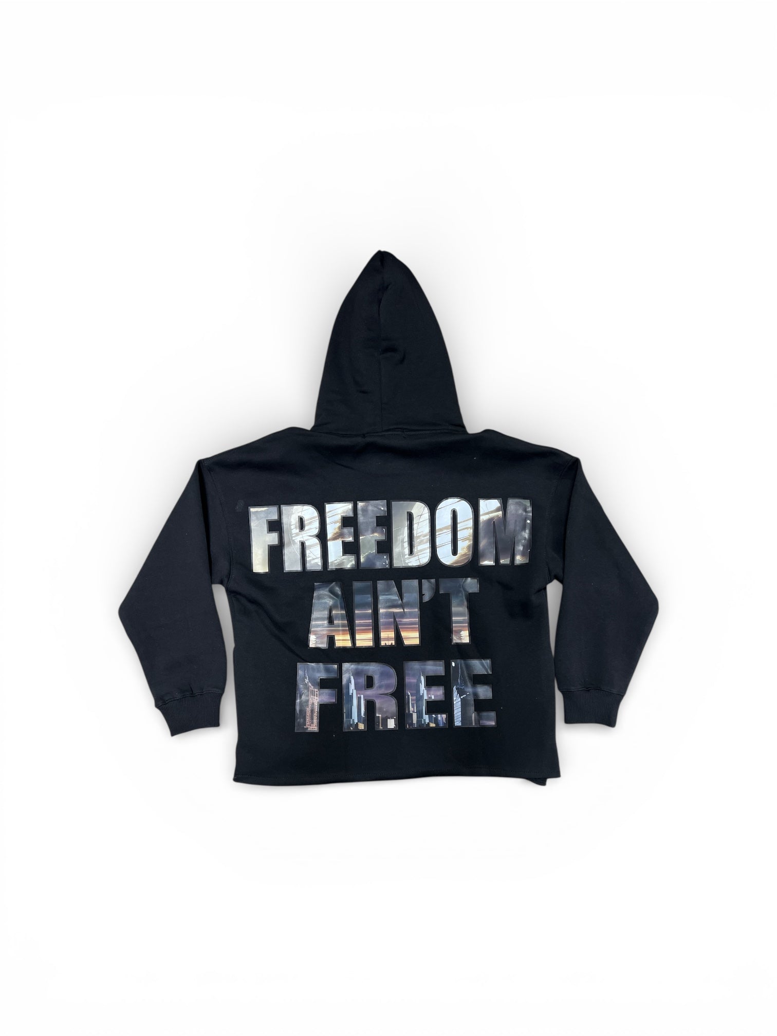 FOCUS Street Liberty Crop Hoodie