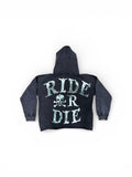 FOCUS Hell Rider Crop Hoodie