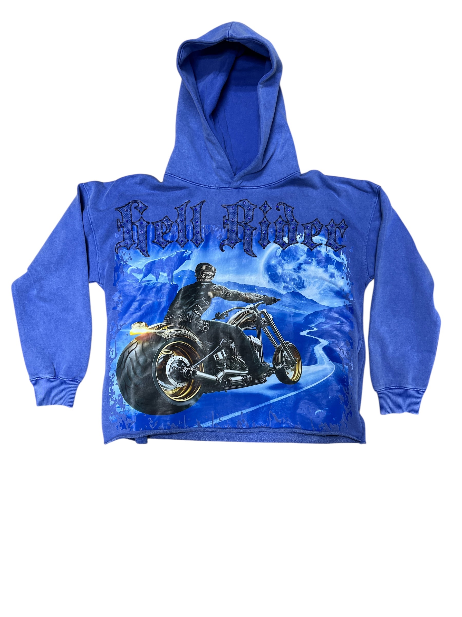 FOCUS Hell Rider Crop Hoodie