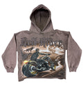 FOCUS Hell Rider Crop Hoodie