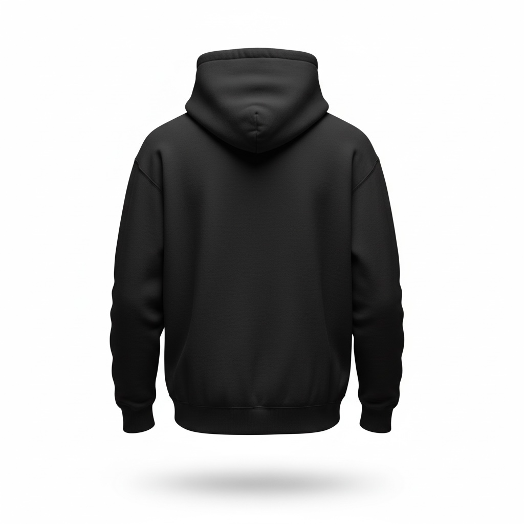 Focus Reign BLK Crop Hoodie
